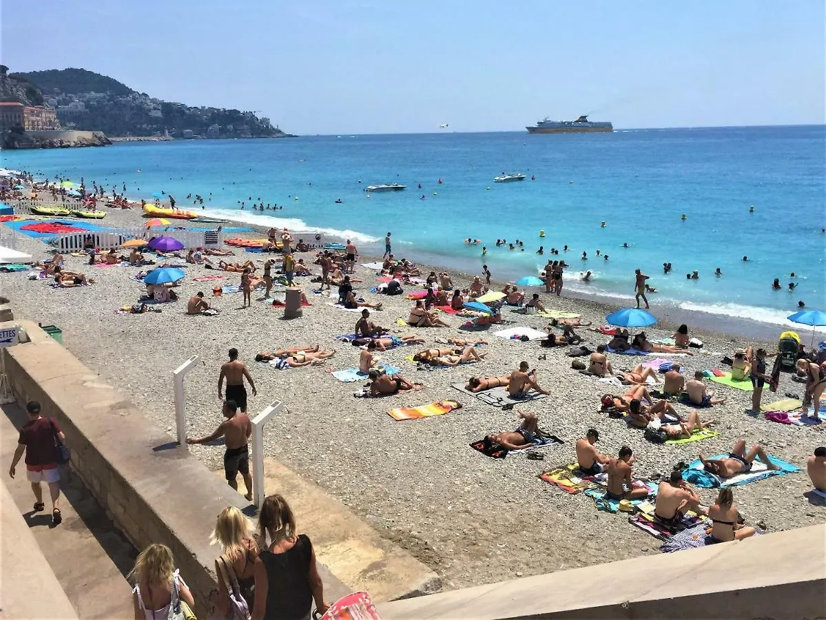 Beachfront Apartment Promenade Des Anglais Nice